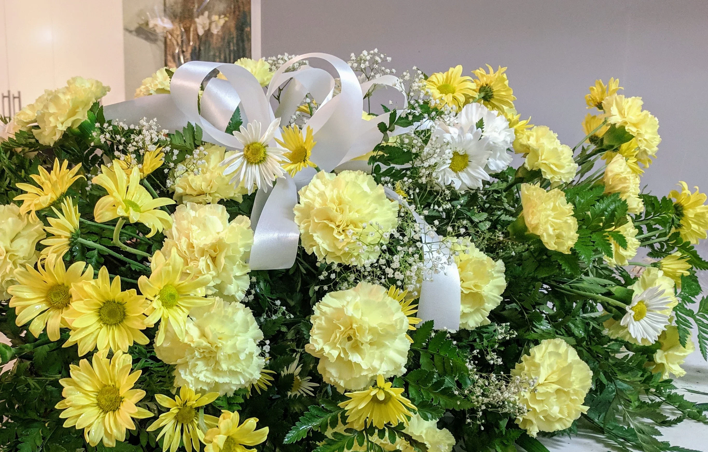 Classic Carnations & Vibrant Chrysanthemums